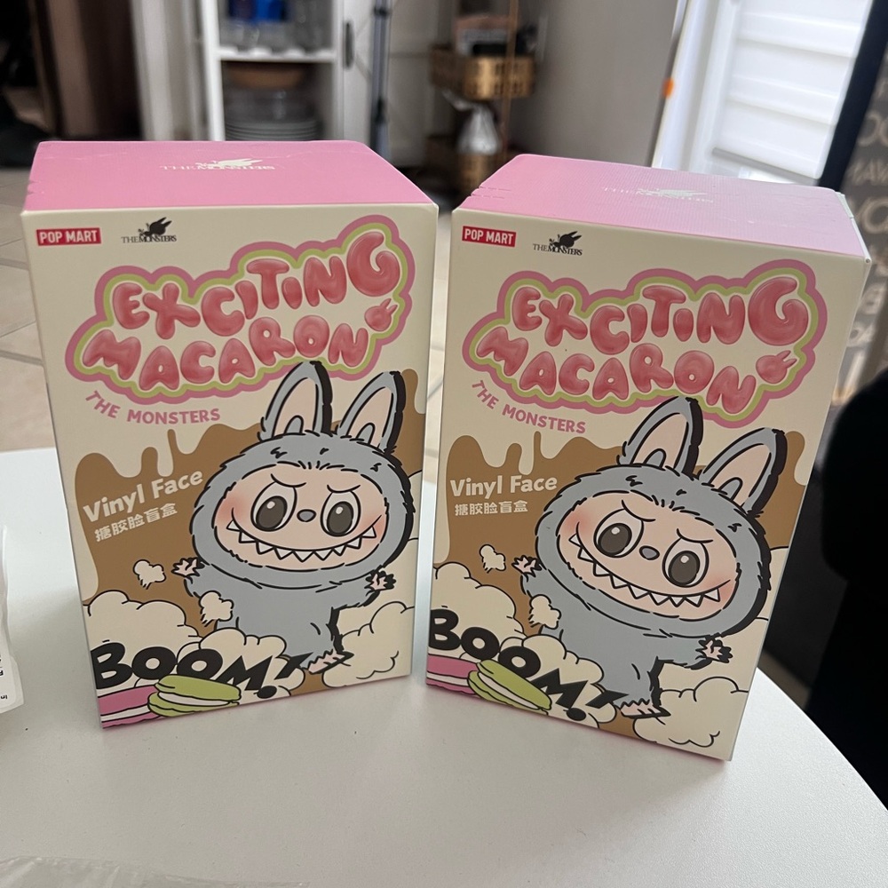 Labubu Exciting Macaron Vinyl Face Collectible